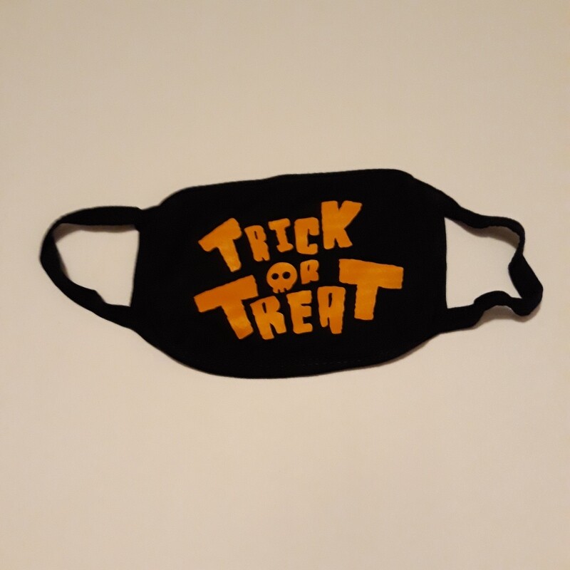 Halloween  Trick or Treat Face Mask