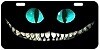 Cheshire Cat Smile  Car Plate