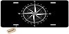 Mariners Compass Car Plates