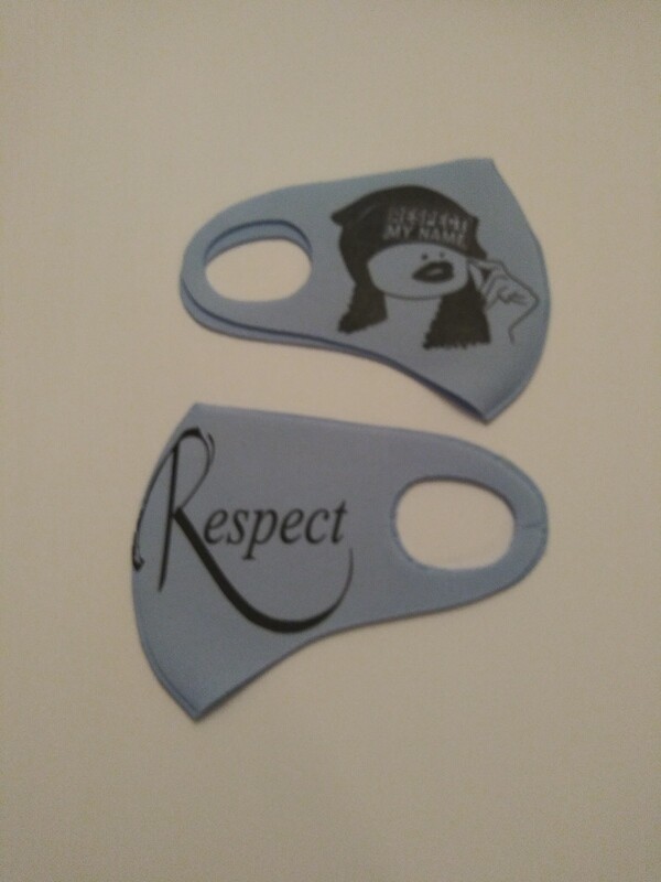 Respect Double Sided Face Mask