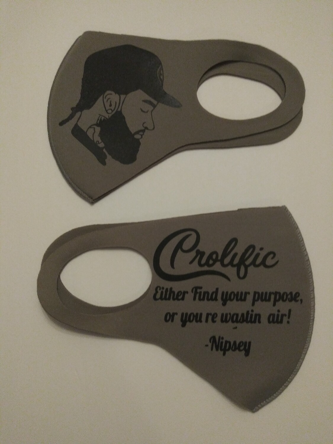 Nipsey Double Sided Face Mask