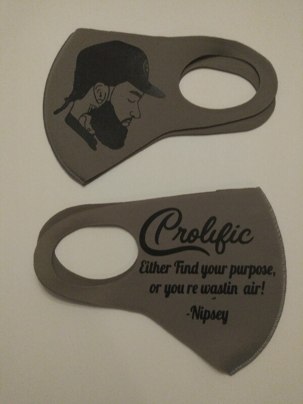 Nipsey Double Sided Face Mask