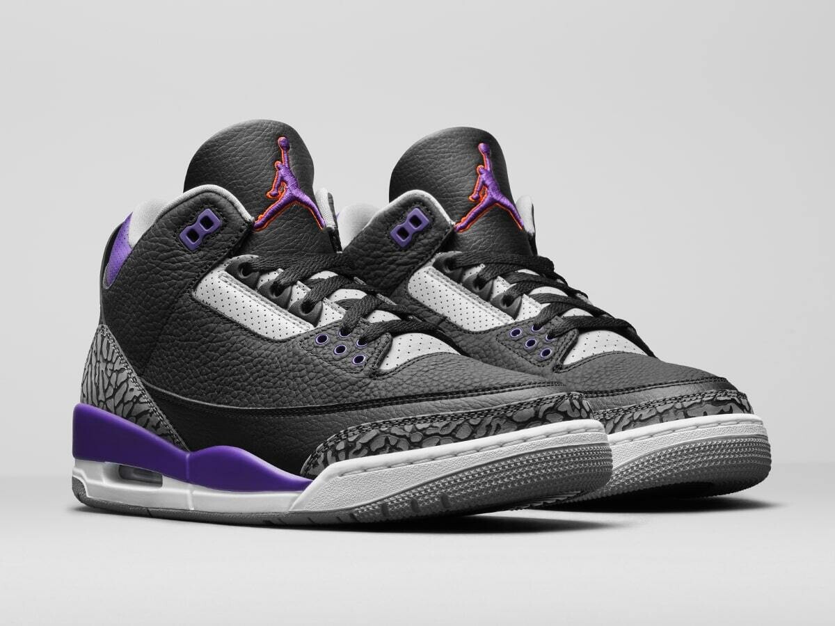 Jordan Retro 3 Purple/Black
