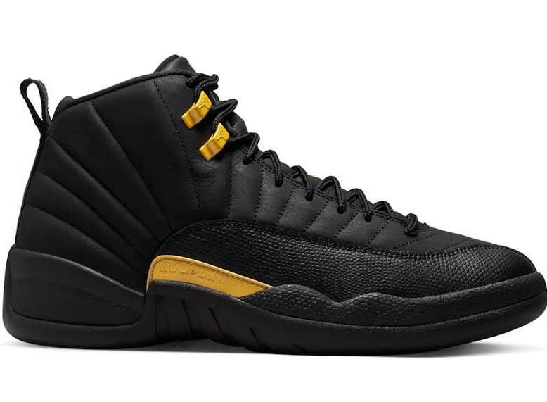 Jordan Retro 12 Black/Gold