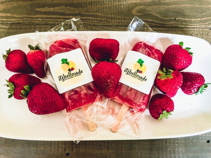 Strawberry Paletas (30/min)