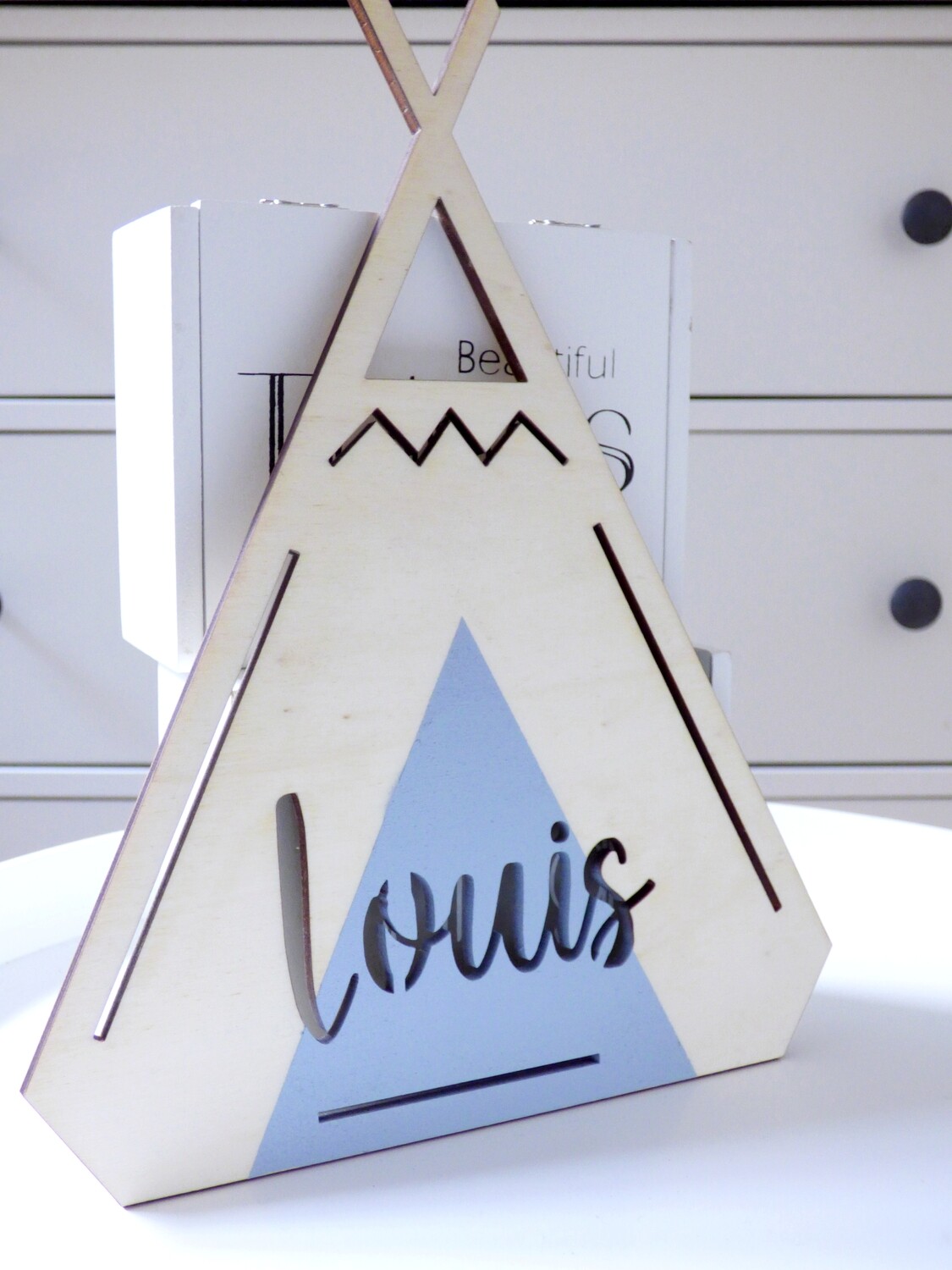Écriteau "petit tipi" Écriteau "petit tipi"