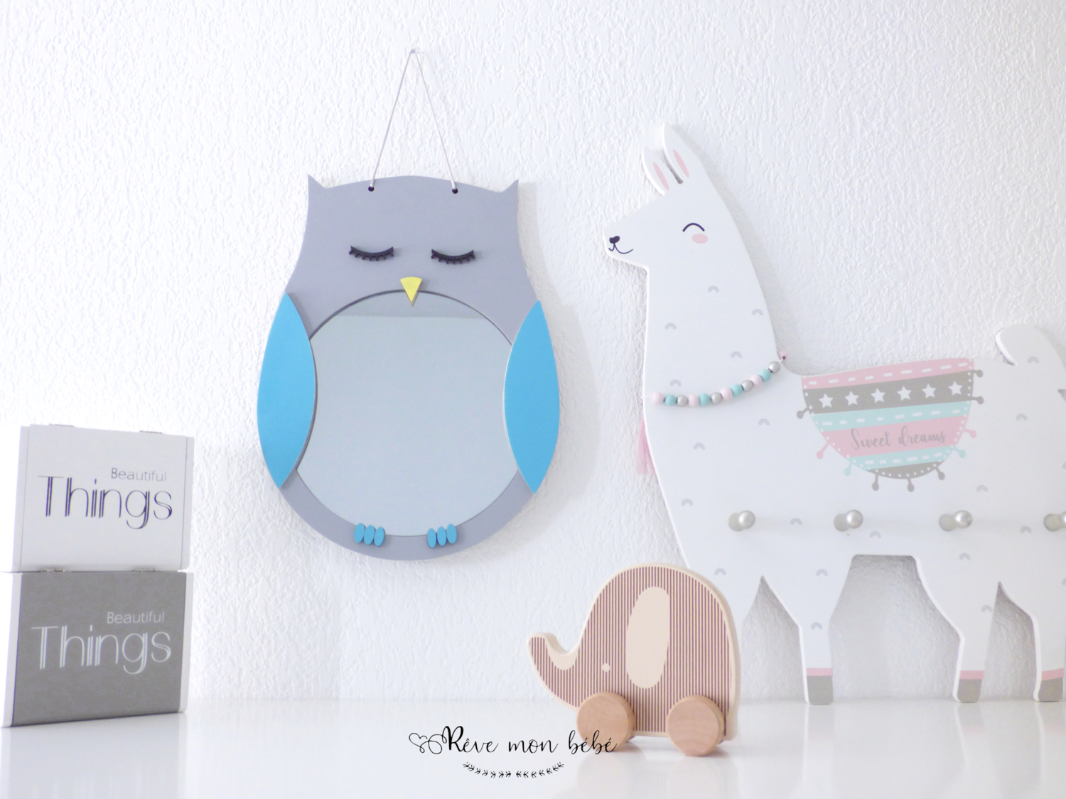 Miroir "Mon hibou"