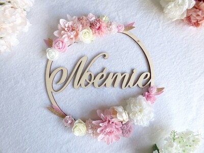 Couronne "Eclat de fleurs"- Modèle "Noémie"
