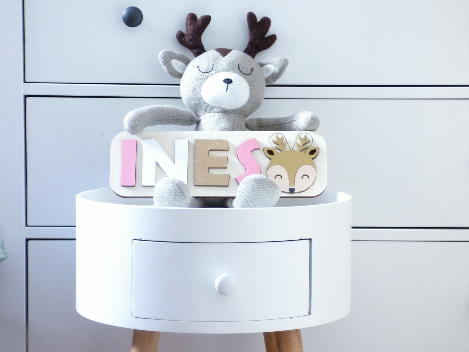 Puzzle prénom modèle "Biche" Puzzle prénom modèle "Biche"