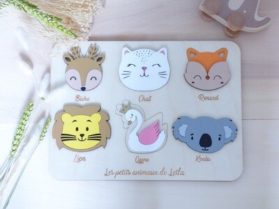 Puzzle "Bébés animaux"
