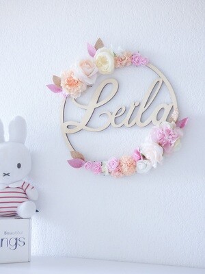 Couronne "Éclat de fleurs"- Modèle "Leïla"