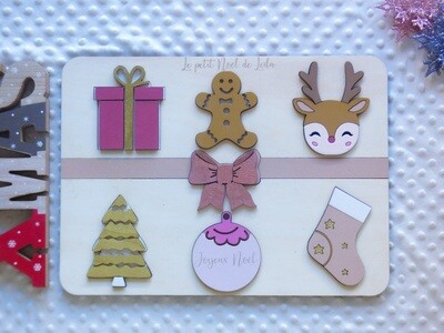 Puzzle de Noël "Mon joli cadeau"