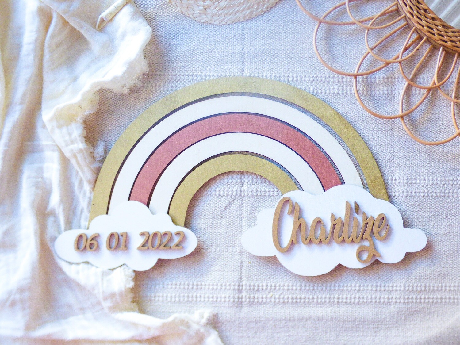 Arc-en-ciel XXL- Modèle "Charlize"