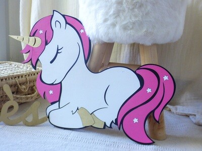 Ma licorne XXL-Couleurs personnalisables Ma licorne XXL-Couleurs personnalisables