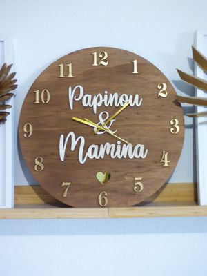 Horloges personnalisables