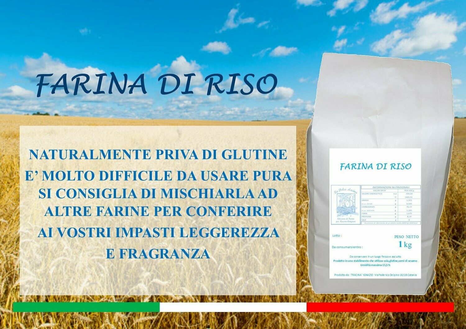 Farina di riso x 1 kg