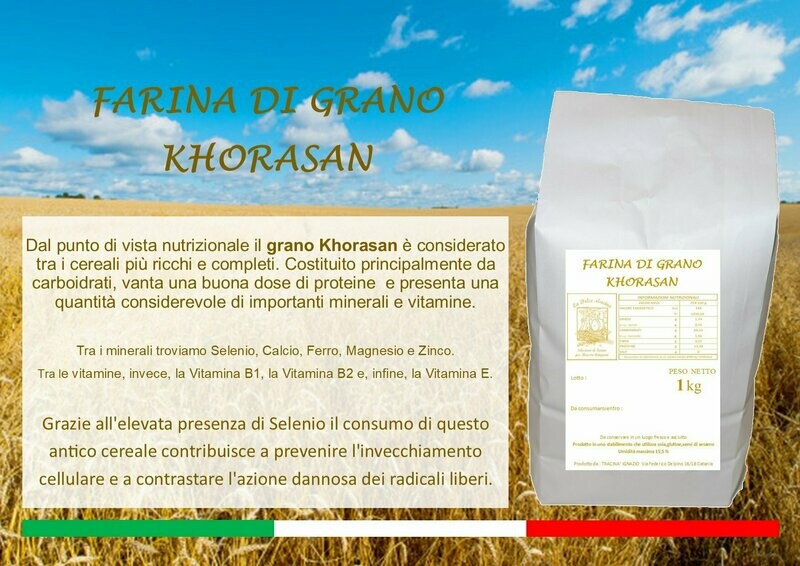 Farina di grano Khorasan x 1 kg