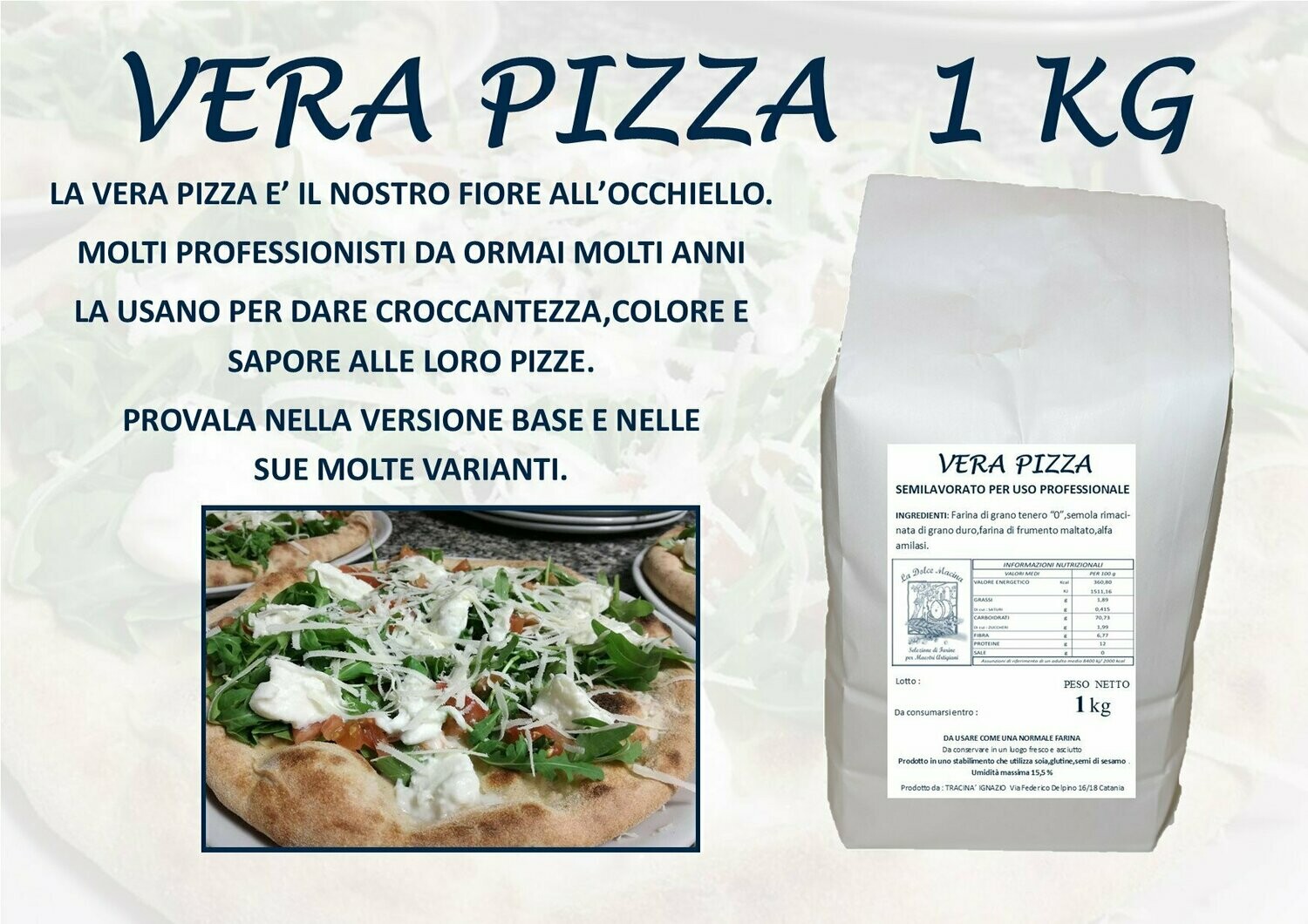 Vera pizza x 1 kg