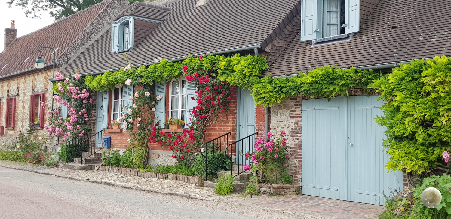 Village Veules des Roses  Normandy France