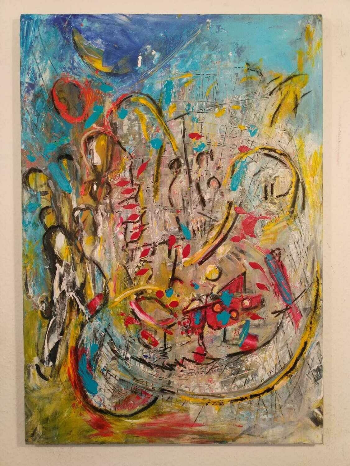 Christian Knust: Ohne Titel

Acryl auf Leinwand 70x100 cm