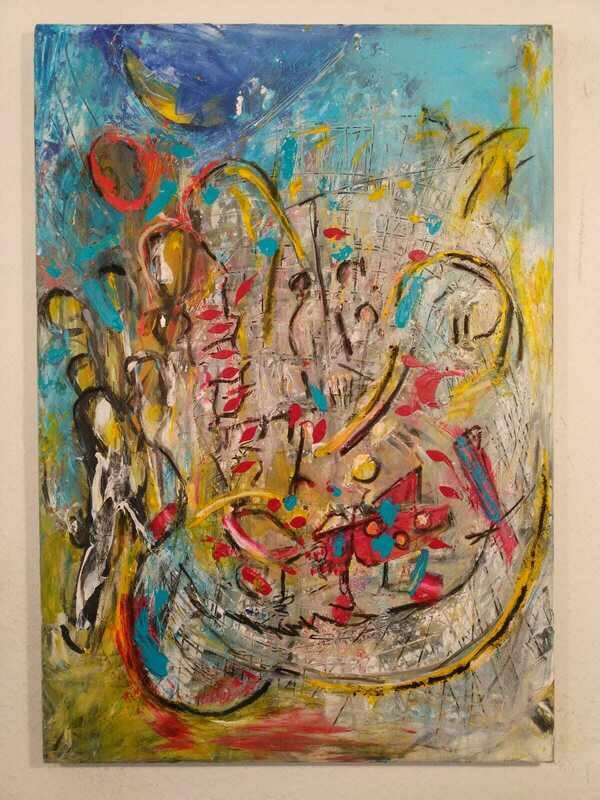 Christian Knust: Ohne Titel

Acryl auf Leinwand 70x100 cm