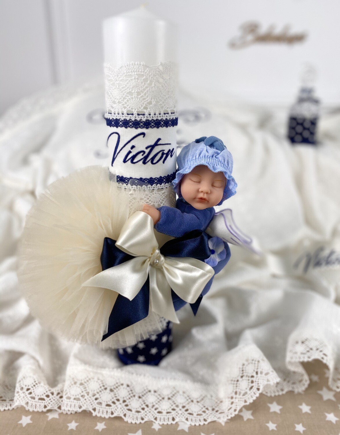 Trusou Botez Personalizat Royal Baby - Set Biserica