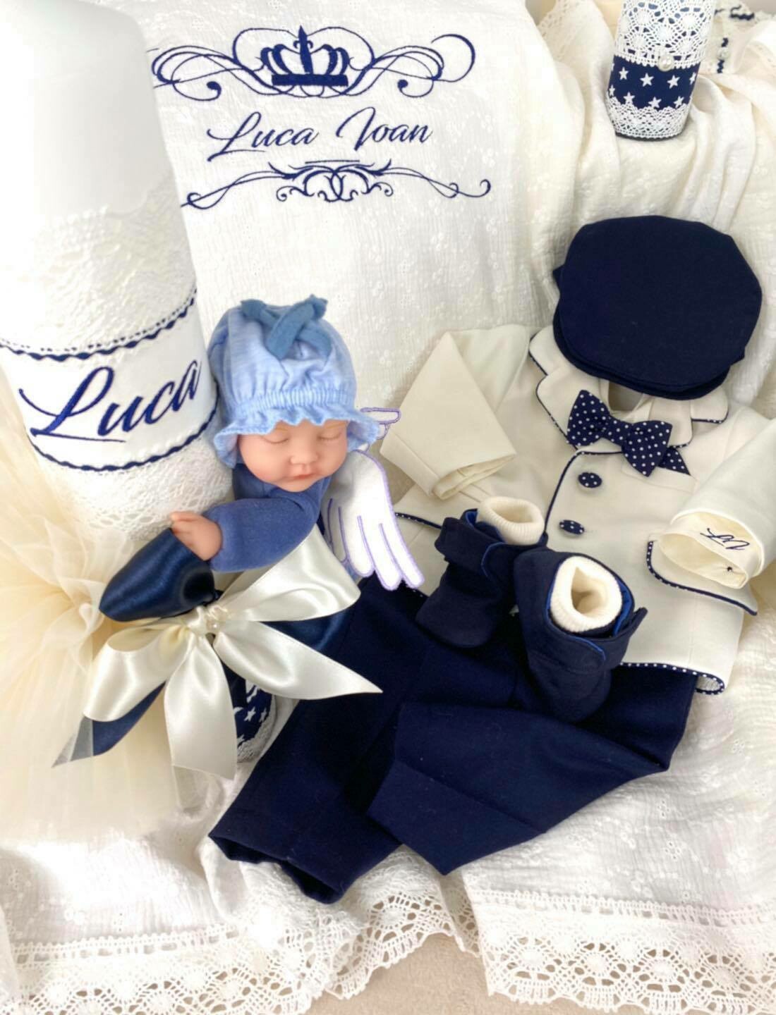 Trusou Botez Personalizat My Prince - Set Biserica Premium