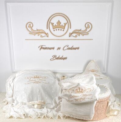 Trusou Botez Personalizat Selena - Set Biserica