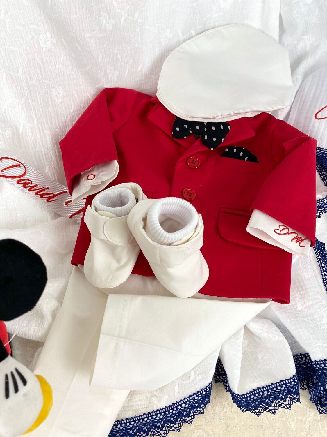 Trusou Botez Personalizat David - Set Biserica Premium