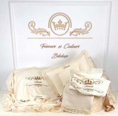 Trusou Botez Personalizat Ilinca - Set Biserica