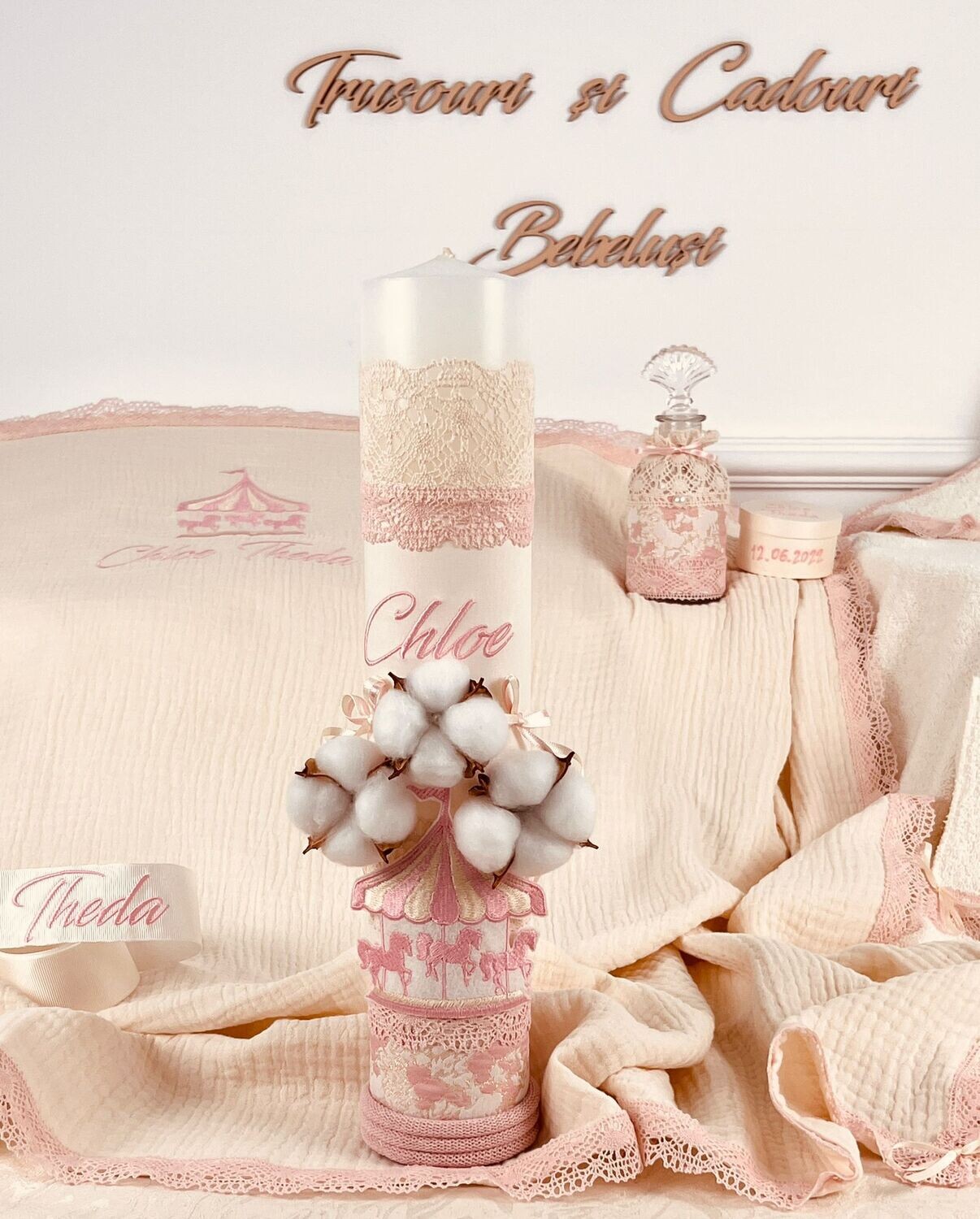 Trusou Muselina Carusel - Set Biserica Premium
