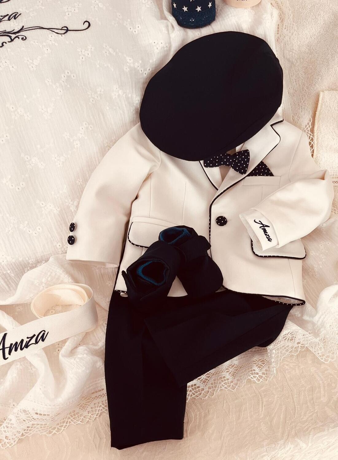 Trusou Botez Personalizat Amza - Set Biserica Premium