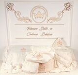 Trusou Botez Personalizat Muslin Carusel 3 - Set Biserica