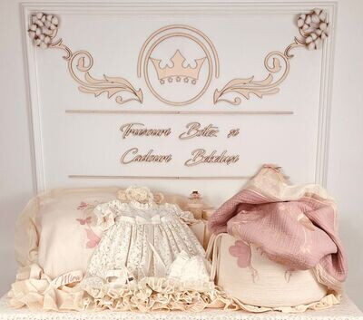 Trusou Botez Bumbac si Fluturi Mira Set Biserica Premium