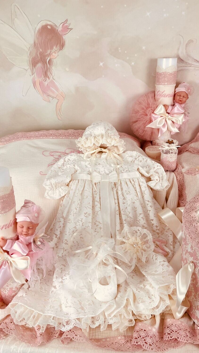 Trusou Muselina Regal roz - Set Biserica Premium