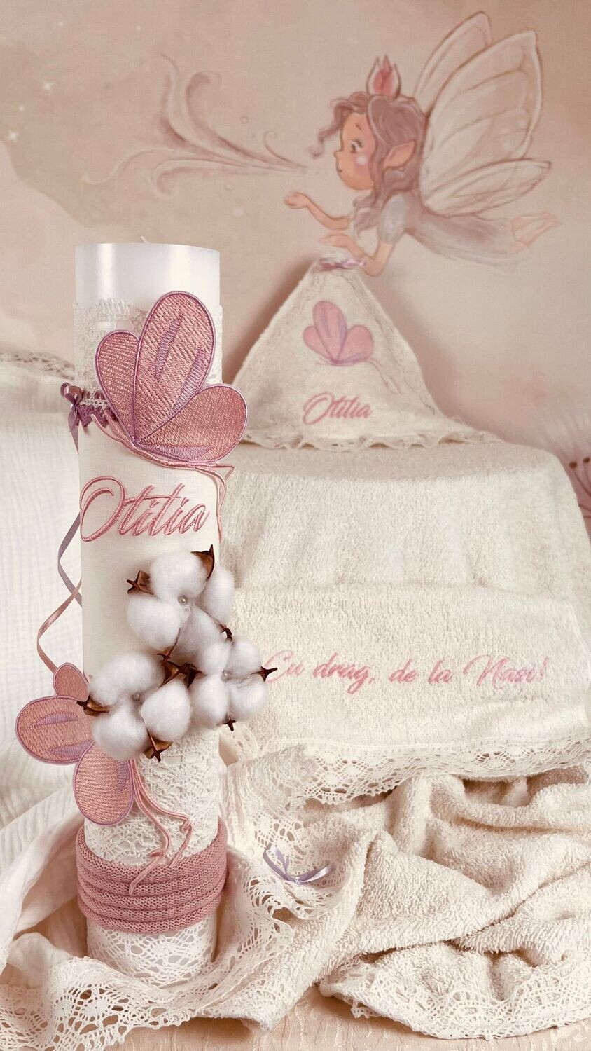 Trusou Botez Printesa Fluturas Otilia - Set Botez Premium
