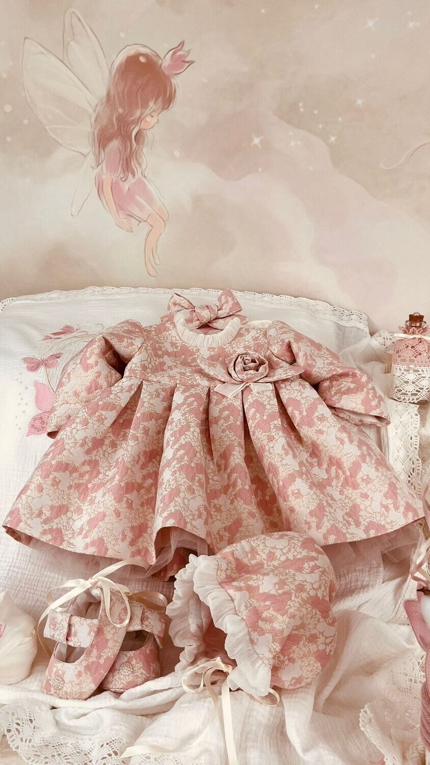 Trusou Botez Muselina Bumbac si Fluturi​ 5- Set Biserica