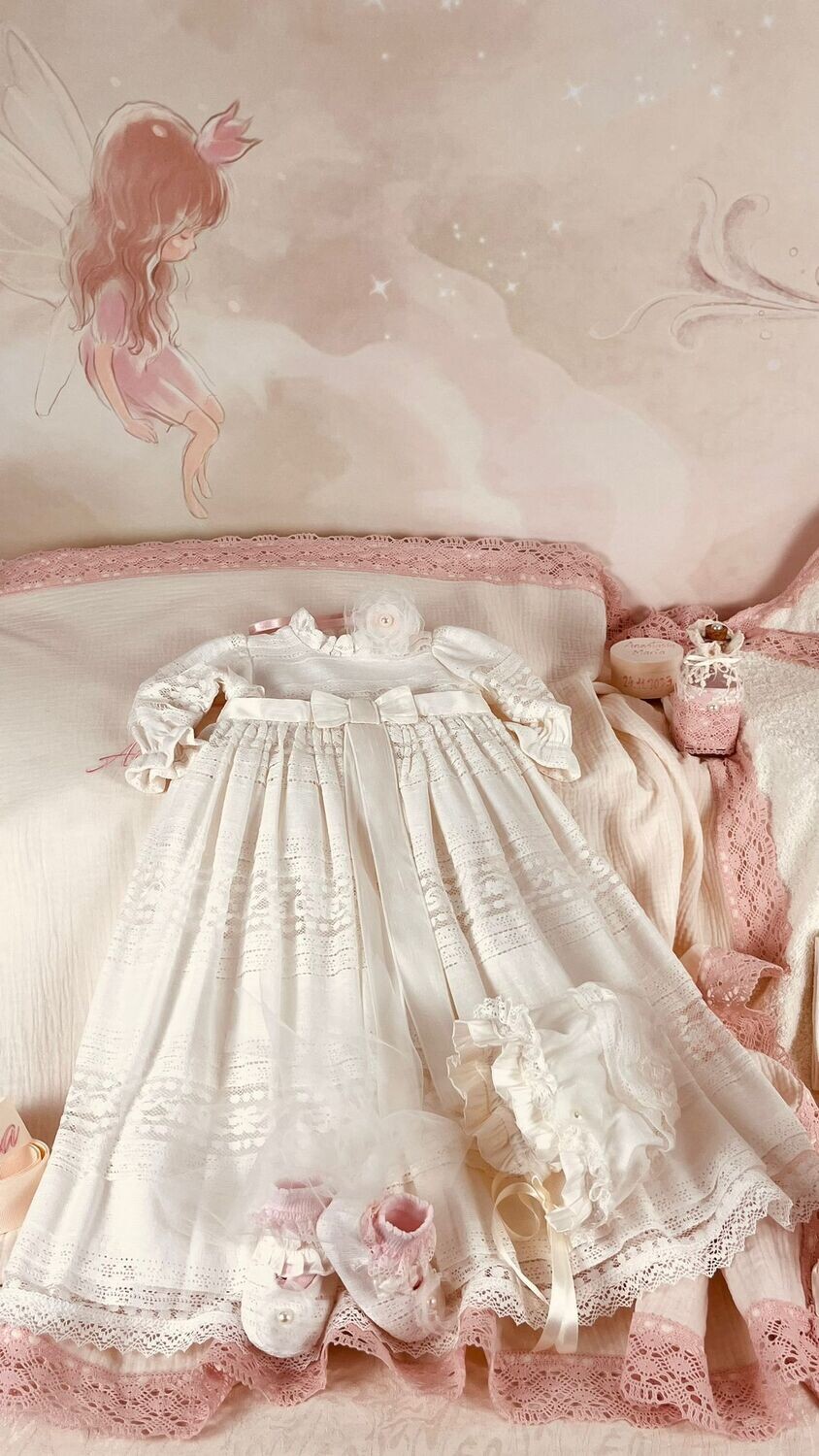 Trusou Botez Personalizat Muselina Carusel new - Set Biserica