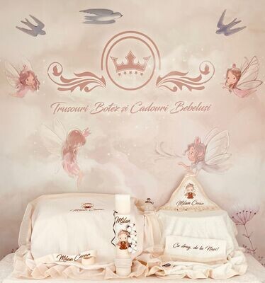 Trusou Botez Muselina Ingeras - Set Biserica