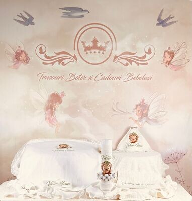 Trusou Botez Muselina Leu - Set Biserica