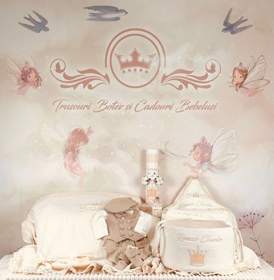 Trusou Muselina Regal All Ivory  - Set Biserica Premium