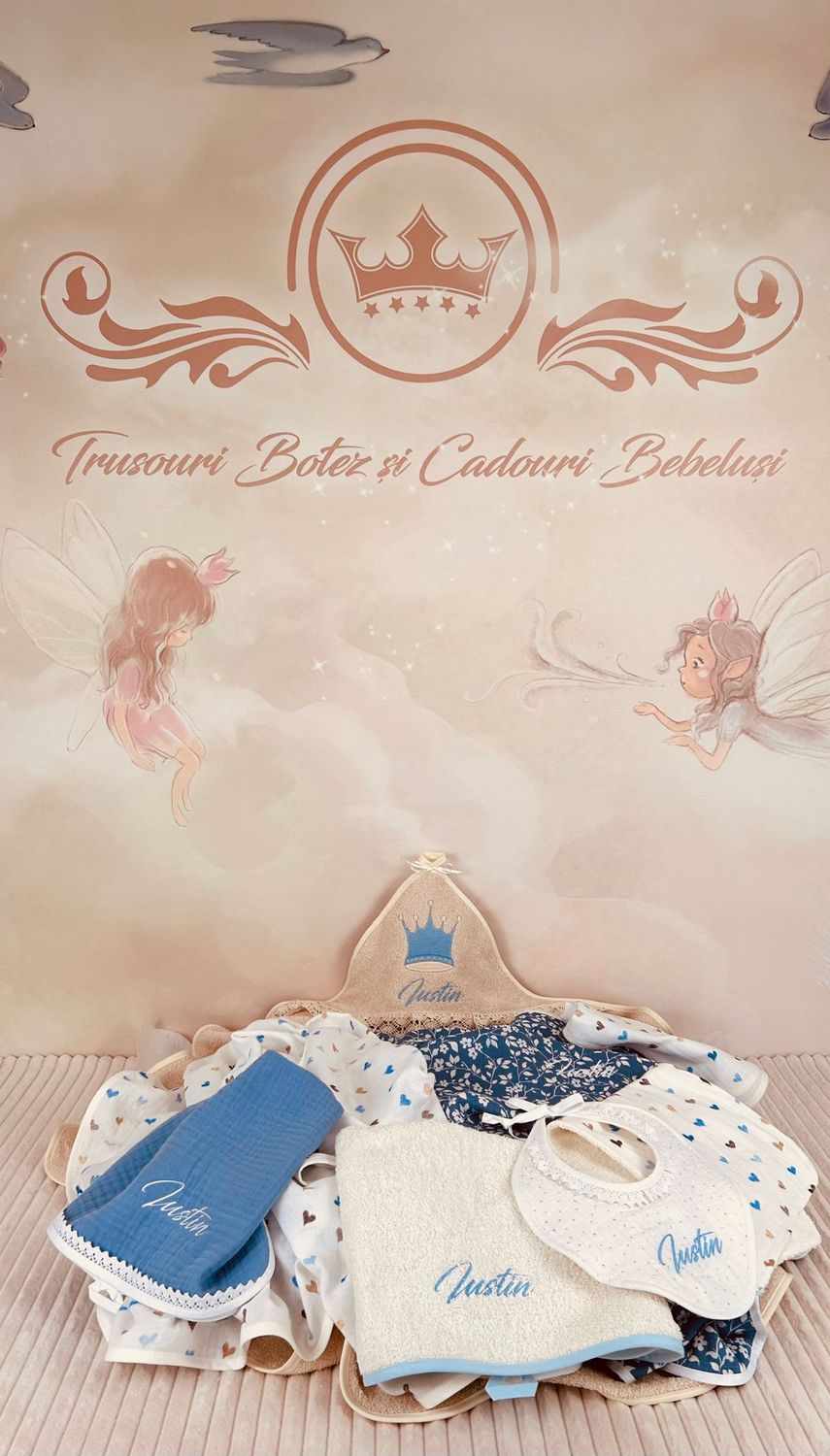 Cadou Bun Venit  Iepurasul Somnoros bleu