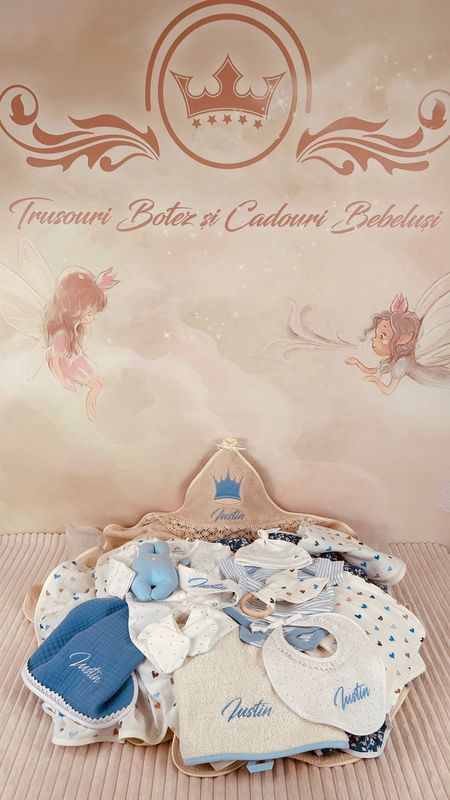 Cadou Bun Venit  Iepurasul Somnoros bleu