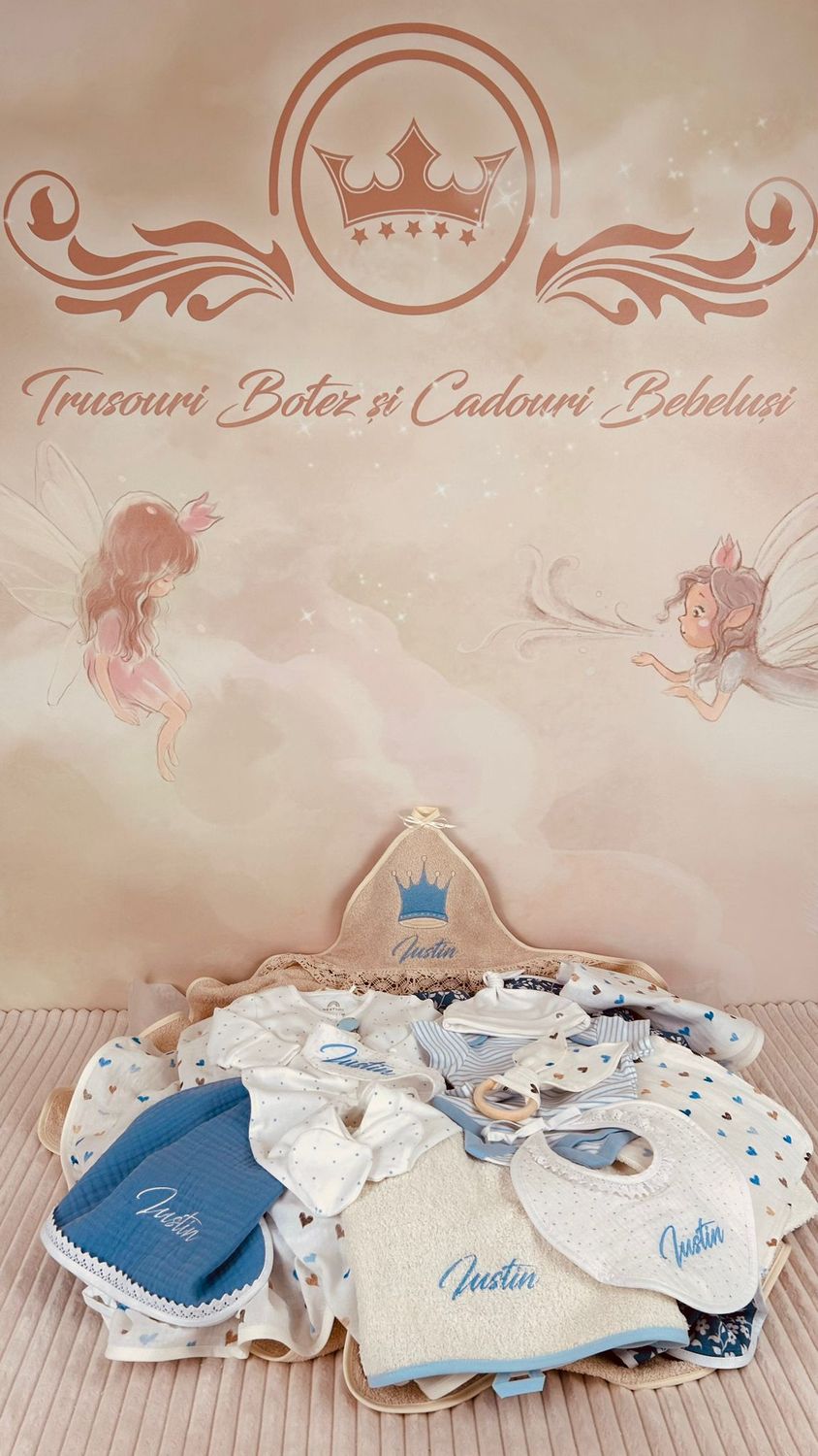 Cadou Bun Venit  Iepurasul Somnoros bleu
