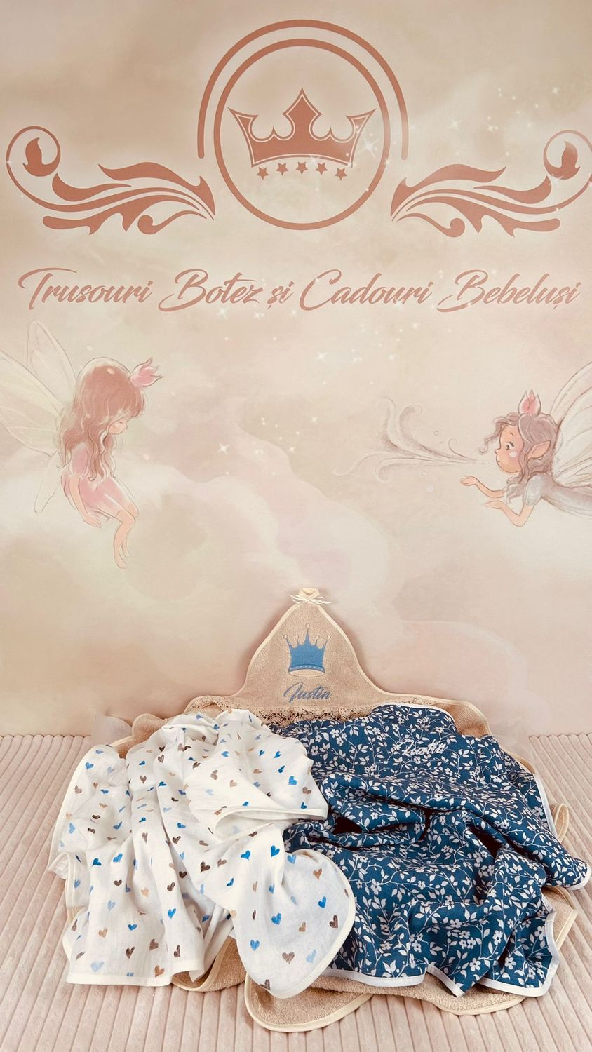 Cadou Bun Venit  Iepurasul Somnoros bleu