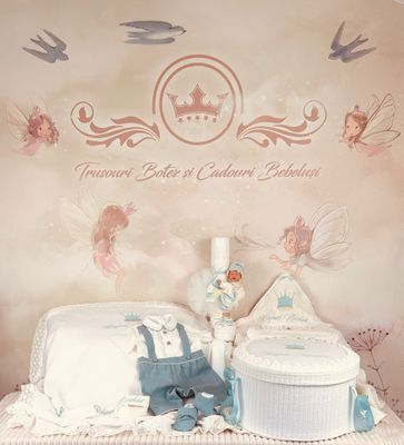 Trusou Botez Personalizat Regal - Set Biserica Premium