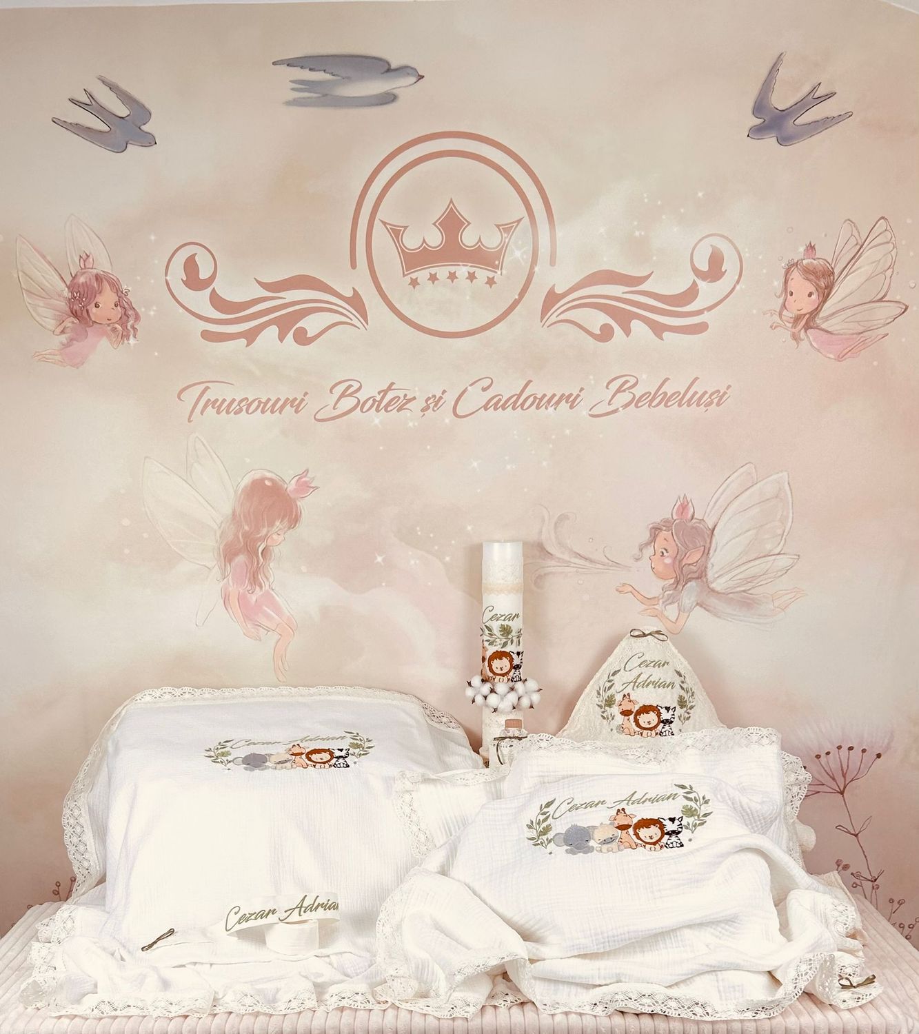 Trusou Muselina Safari Set Biserica Premium