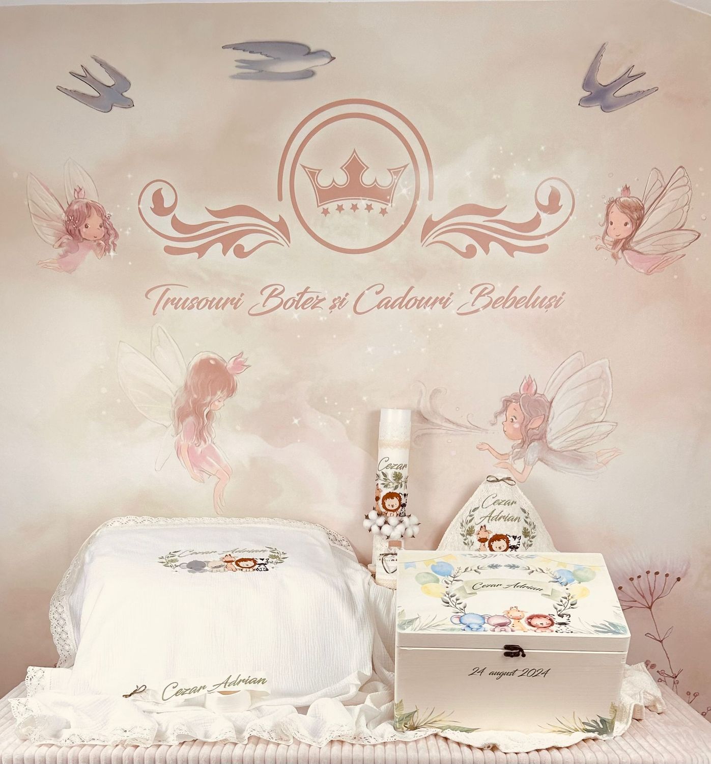 Trusou Muselina Safari Set Biserica Premium