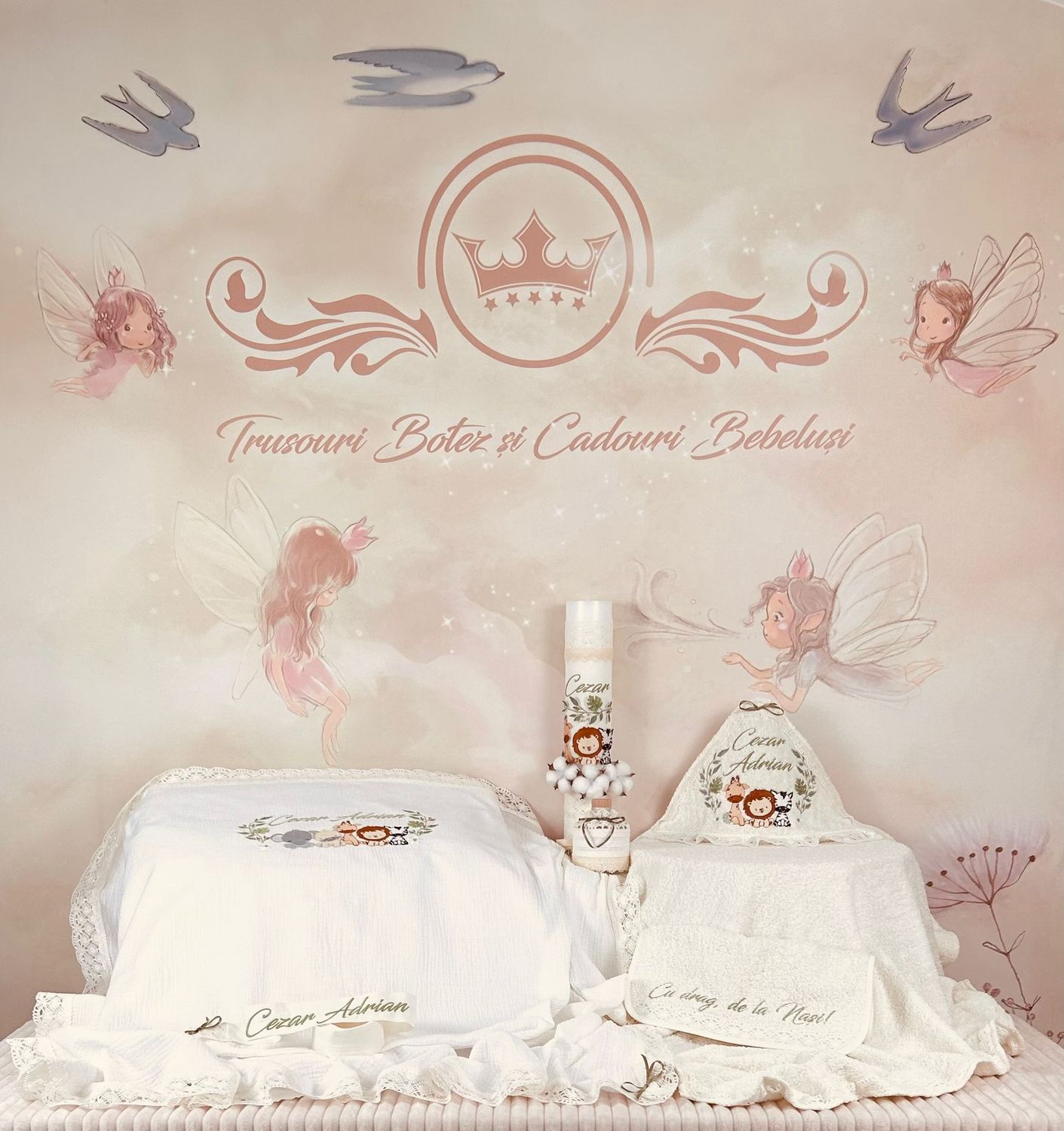 Trusou Muselina Safari Set Biserica Premium