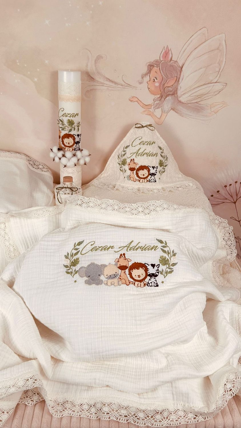 Trusou Muselina Safari Set Biserica Premium